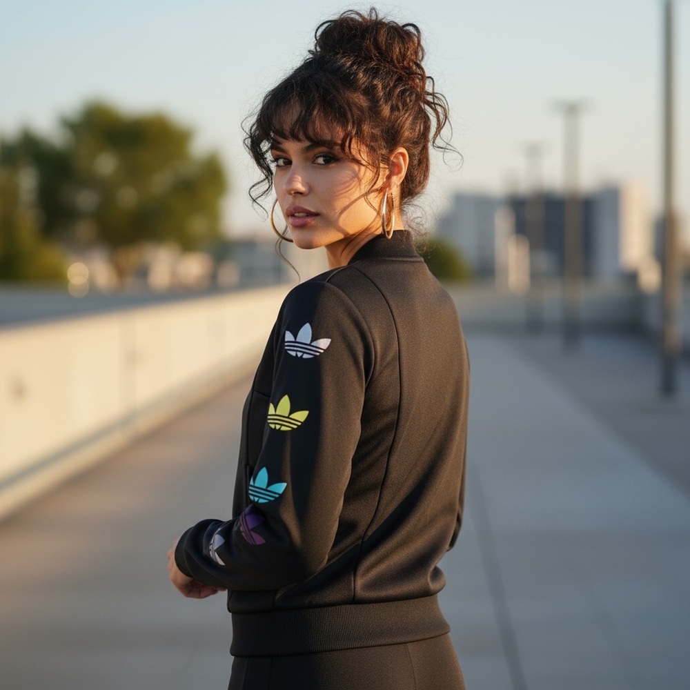 Adidas jacket full zip